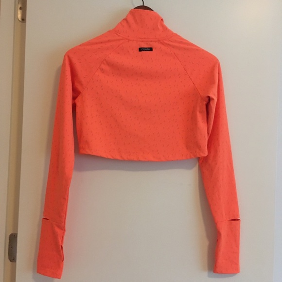NWOT Oiselle Reflective Long Sleeve Crop - Picture 2 of 3